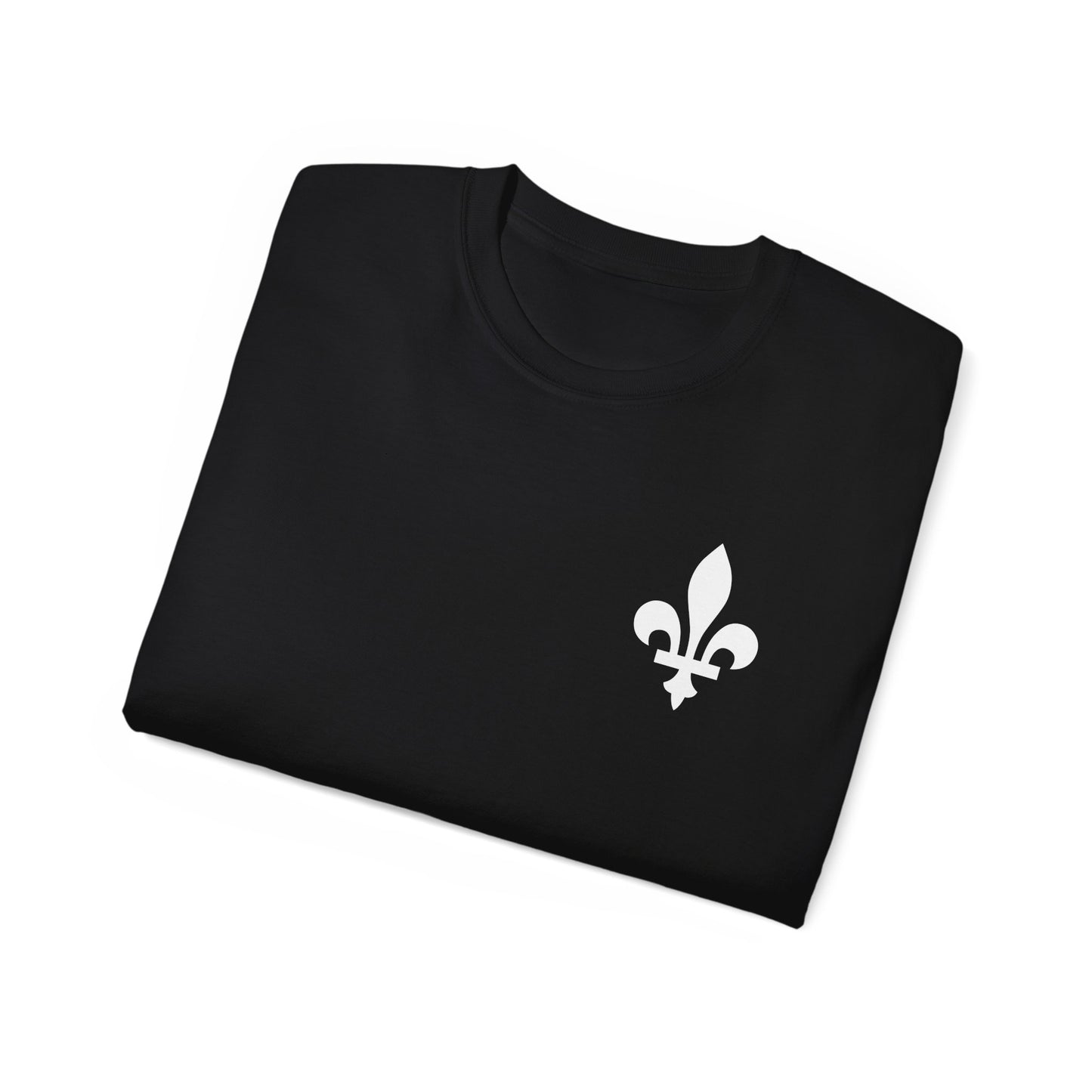 White Quebecois fleur-de-lis x  Maple Leaf